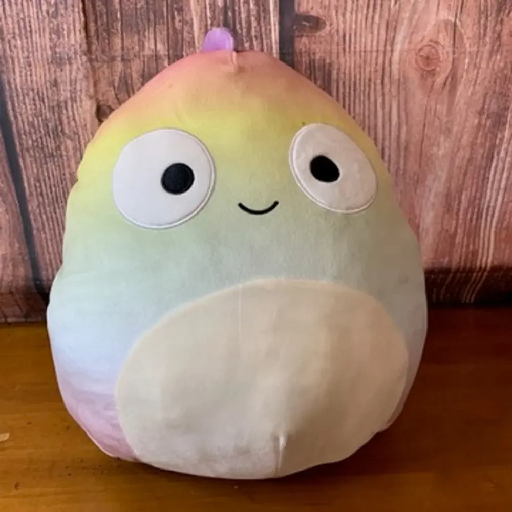 NWT Squishmallows‎ Honeydew Chameleon Plush Pastel 14 in w/Tag